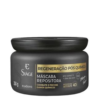 Máscara Repositora Eudora Siàge Regeneração Pós Química 4D 250 g 250 g
