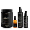 Kit Aneethun Absolute Oil - Máscara 1kg + Finalizador 210ml + Umectante Capilar 110ml + Óleo 55ml