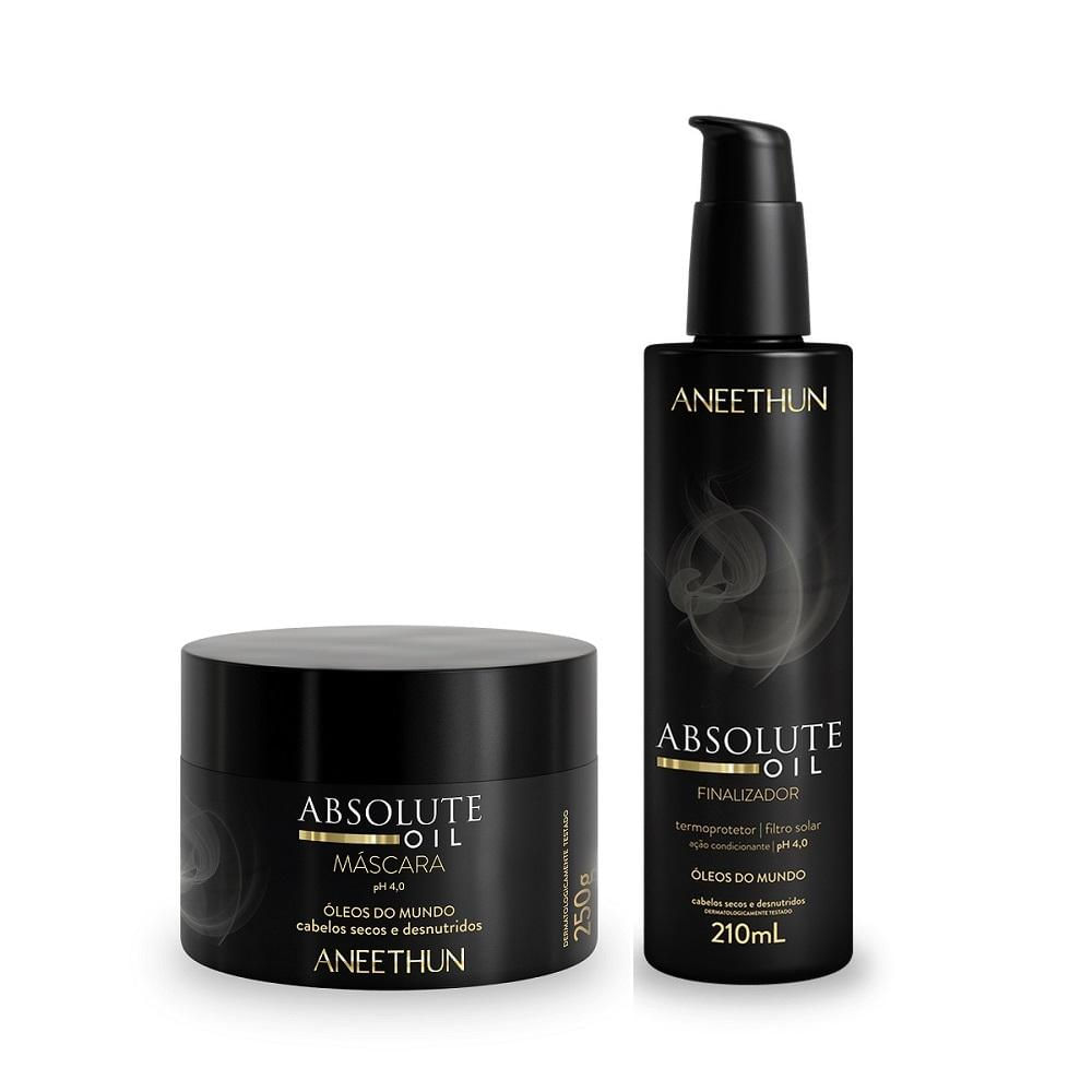 Kit Aneethun Absolute Oil Máscara 250g + Finalizador 210ml