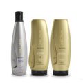 Kit Aneethun Blond System - Shampoo Matizante 300ml + Finalizador Termoativado 250g + Máscara Iluminadora 250g