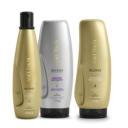 Kit-Aneethun-Blond-System---Shampoo-Silver-300ml-+-Máscara-Matizante-250g-+--Finalizador-Termoativado-250g--1