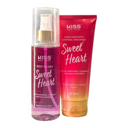Kit-Kiss-New-York-Sweet-Heart---Loção-Hidratante-180ml-+-Body-Splash-200ml--1