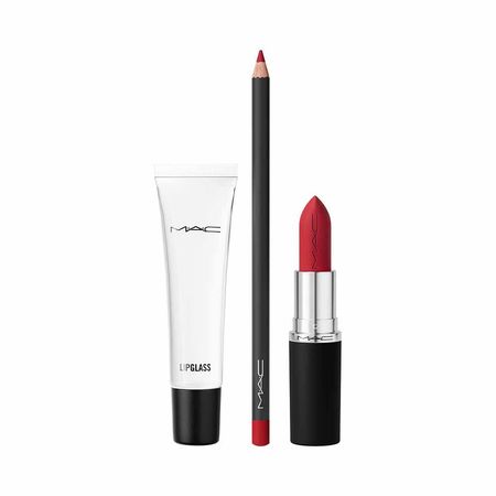 MAC Claim to Fame - Kit Edição Give Them Gold - Batom + Lápis Labial + Gloss Labial KitMAC... MAC Claim to Fame - Kit Edição Give Them Gold - Batom + Lápis Labial + Gloss Labial KitMAC...