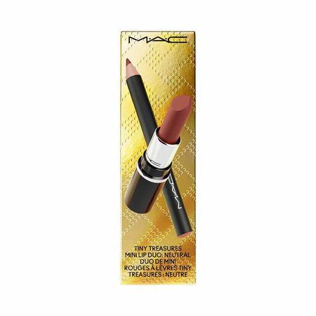 Kit-MAC-Tiny-Treasures---Batom-+-Lápis-Labial-Neutral-Kit--3