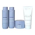 Kit Braé Stages Blonding - Shampoo 250ml + Condicionador 250ml + Máscara 200g + Treatment Creme Leave-In 200g