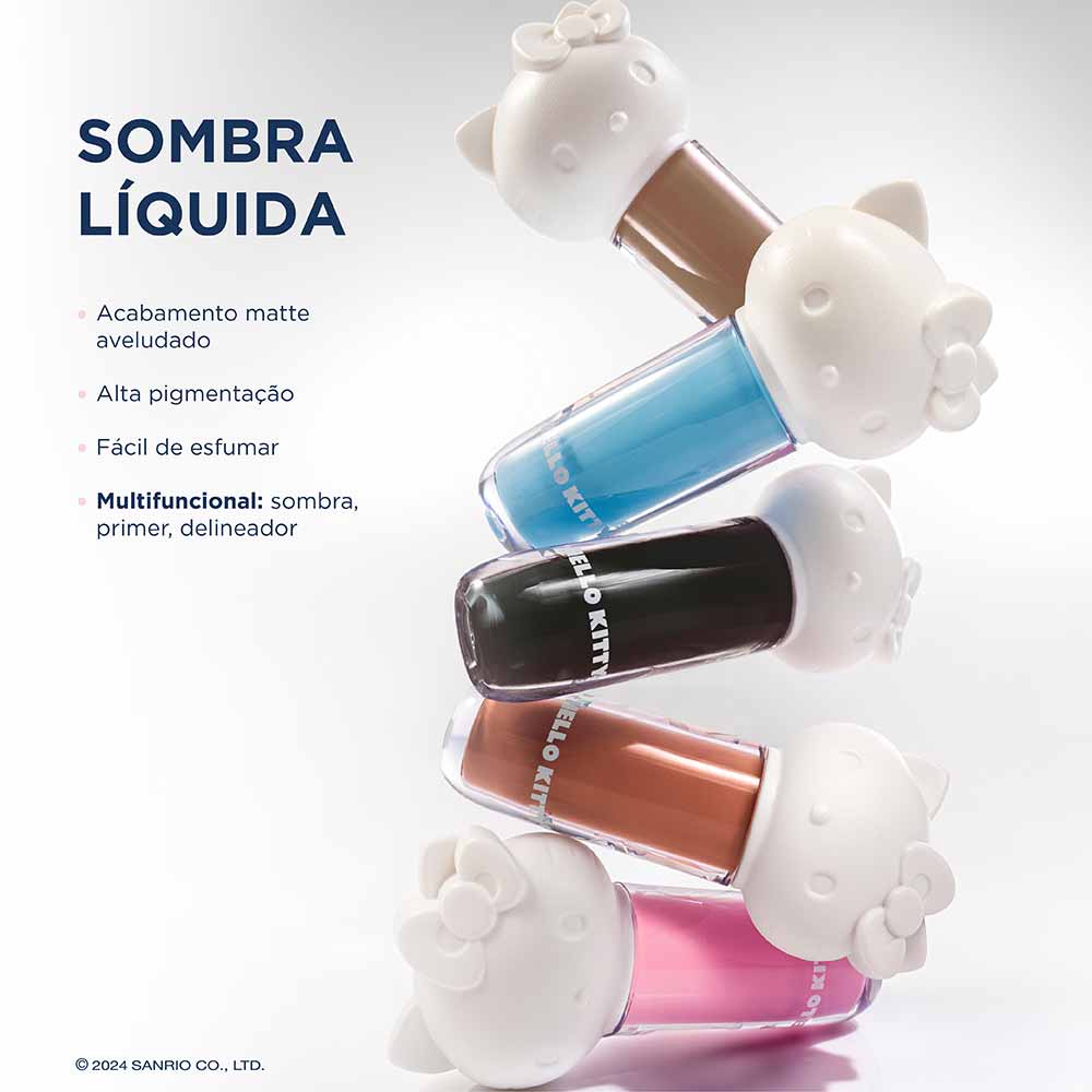 Sombra Liquida Bruna Tavares Bt + Hello Kitty
