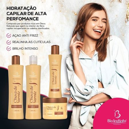 Bio-Instinto-Chuva-de-Verniz---Kit-Brilho-Intenso-Antifrizz-(4-Produtos)--2