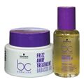 Kit Schwarzkopf BC Clean Performance Frizz Away - Máscara 200ml + Óleo 50ml