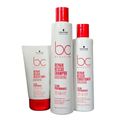 Kit BC Bonacure Schwarzkopf Repair Rescue - Shampoo 250ml + Condicionador 200ml + Sealed Ends 100ml