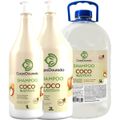 Corpo Dourado - Shampoo Coco Nutritivo Cabelos Danificados 5L