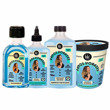 Lola-Cosmetics-Danos-Vorazes-Kit---Óleo-+-Shampoo-+-Máscara-+-Booster-Kit--1