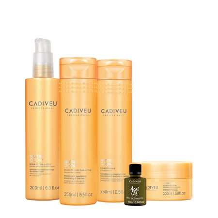 Kit-Cadiveu-Professional-Nutri-Glow-Shampoo-Condicionador-Máscara-Pré-Shampoo-e-Açaí-Oil-(5-produtos)--1