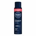 NIVEA MEN Antitranspirante Aerossol Deep Sport MaxxTech Carvão Ativado 200ml