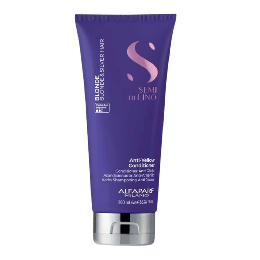Alfaparf Semi Di Lino Blonde Anti-Yellow - Condicionador 200ml