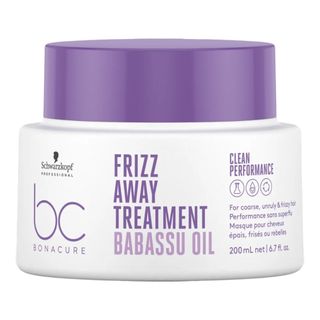 Schwarzkopf BC Clean Performance Frizz Away - Máscara 200ml