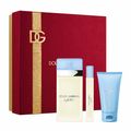 Dolce&Gabbana Light Blue Coffret Perfume Masculino Edt + Body Cream + Travel Size Kit