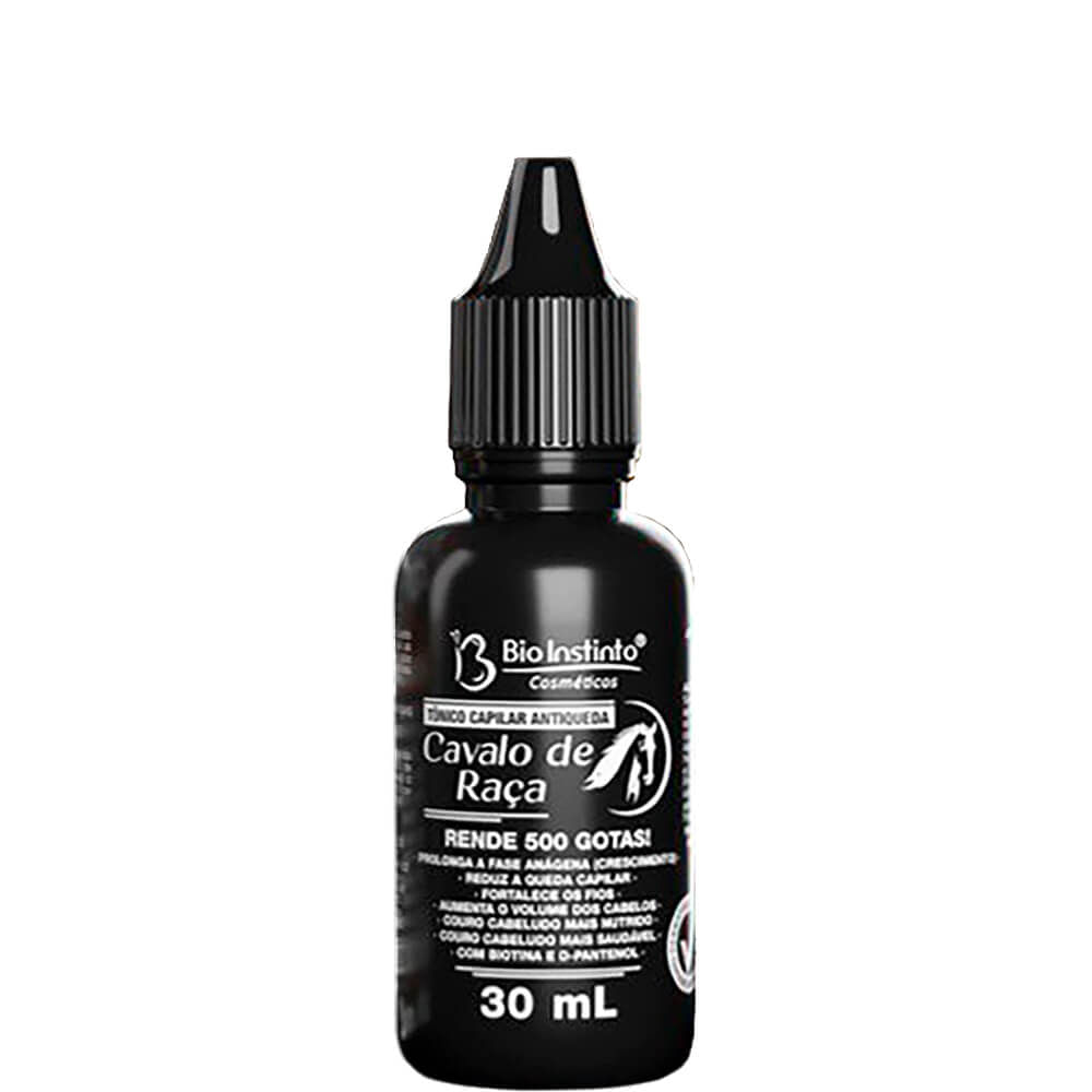Bio Instinto Cavalo de Raça - Tônico Capilar Antiqueda Biotina 30ml