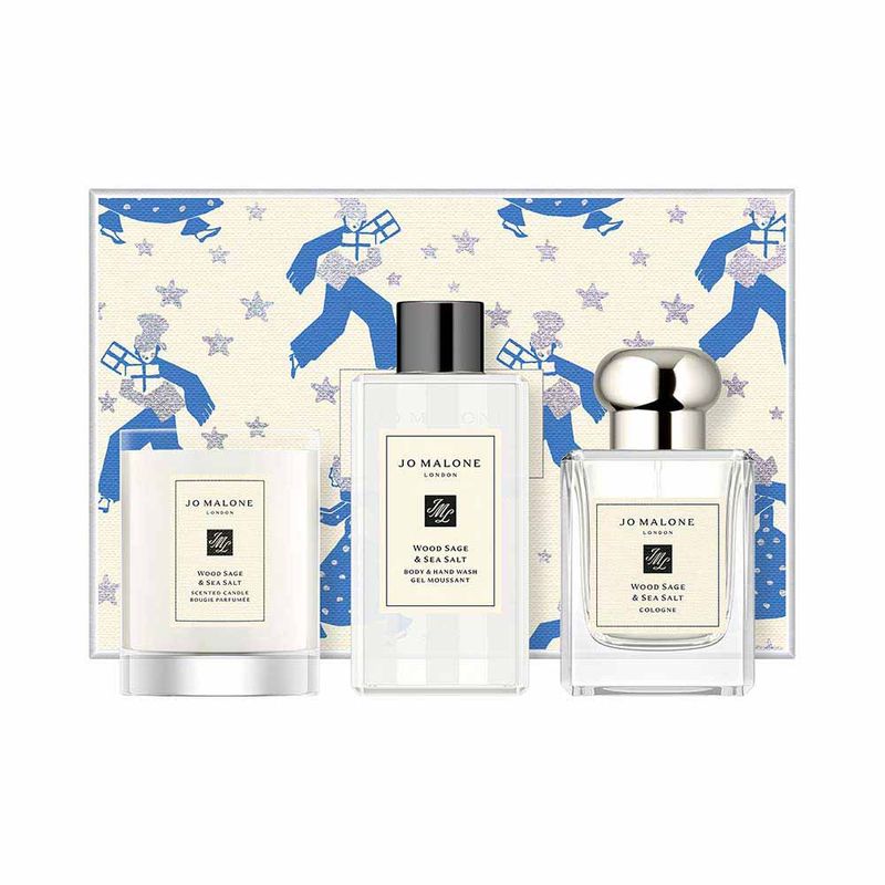 Jo Malone Coffret - Perfume Unissex Cologne Wood Sage & Sea Salt +