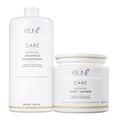 Kit Keune Care Satin Oil Shampoo 1000ml e Máscara 500ml + Válvula Pump