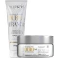 Blueken Luxurious Ouro Branco 24k - Kit de Reconstrução e Brilho Duo (2 Produtos)