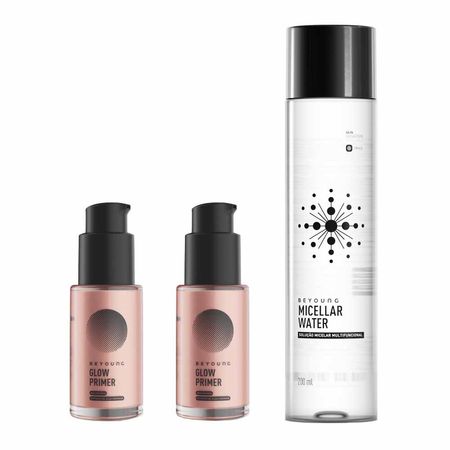 Beyoung-Kit-com-1-Água-Micelar-e-2-Primers-Faciais-Rose-para-Efeito-Lifting-Imediato-Kit--1