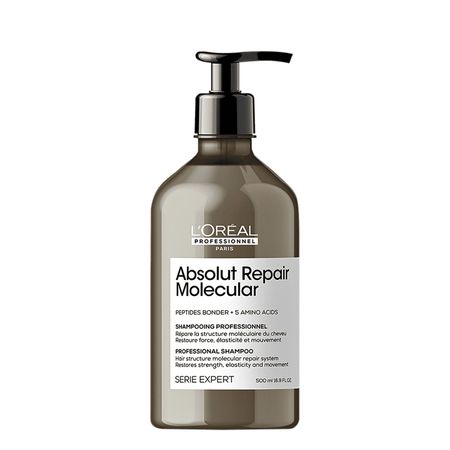 Kit-L'Oréal-Professionnel-Absolut-Repair-Molecular-Shampoo-500-Sérum-e-Leave-in-(3-produtos)--2