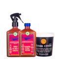 Kit Lola From Rio Rapunzel - Shampoo 250 ml + Tônico 250 ml +  Máscara Dream Cream 200 g