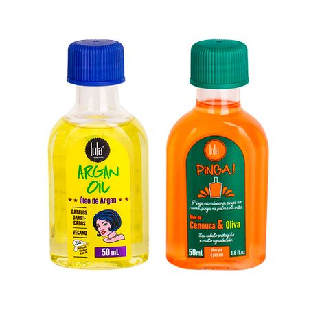 Kit-Lola-From-Rio---Leave-In-Argan-Oil-50-ml-+-Óleo--Pinga!-Cenoura-&-Oliva--50-ml--3