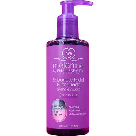 Phállebeauty-Melanina---Sabonete-Facial-Glicerinado-Pele-Negra-200ml--1