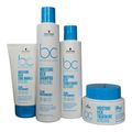 Kit Schwarzkopf BC Clean Performance Moisture Kick Shampoo 250ml +Condicionador 200ml +Máscara 200ml +Curl Bounce 150ml