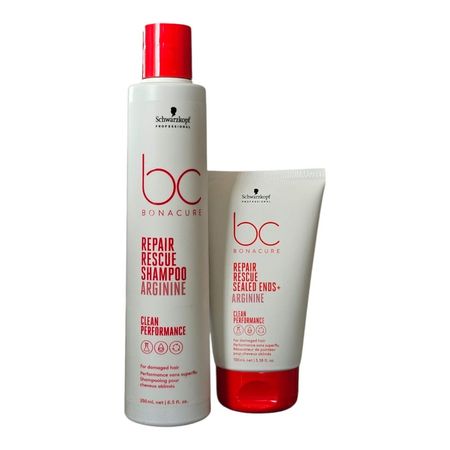 Kit-BC-Bonacure-Schwarzkopf-Repair-Rescue---Shampoo-250ml-+-Sealed-Ends-100ml--1