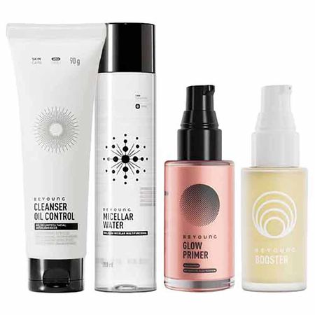 Beyoung-Kit---Micelar-+-Booster-+-Primer-Rose-+-Gel-Cleanser-para-Rejuvenescimento-Facial-Kit--1