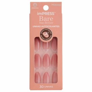 Unhas Autocolantes ImPRESS Bare But Better - Back to Basics