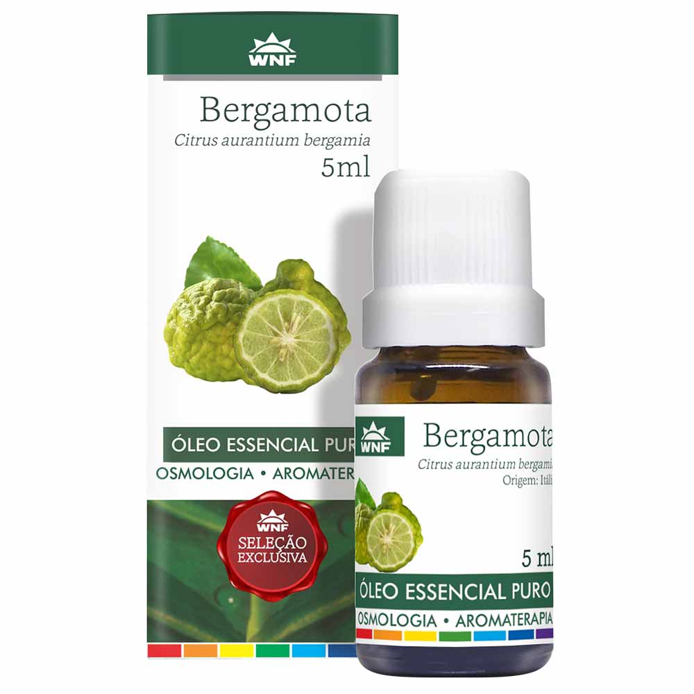 Óleo essencial de Bergamota WNF Citrus Aurantium Bergamia