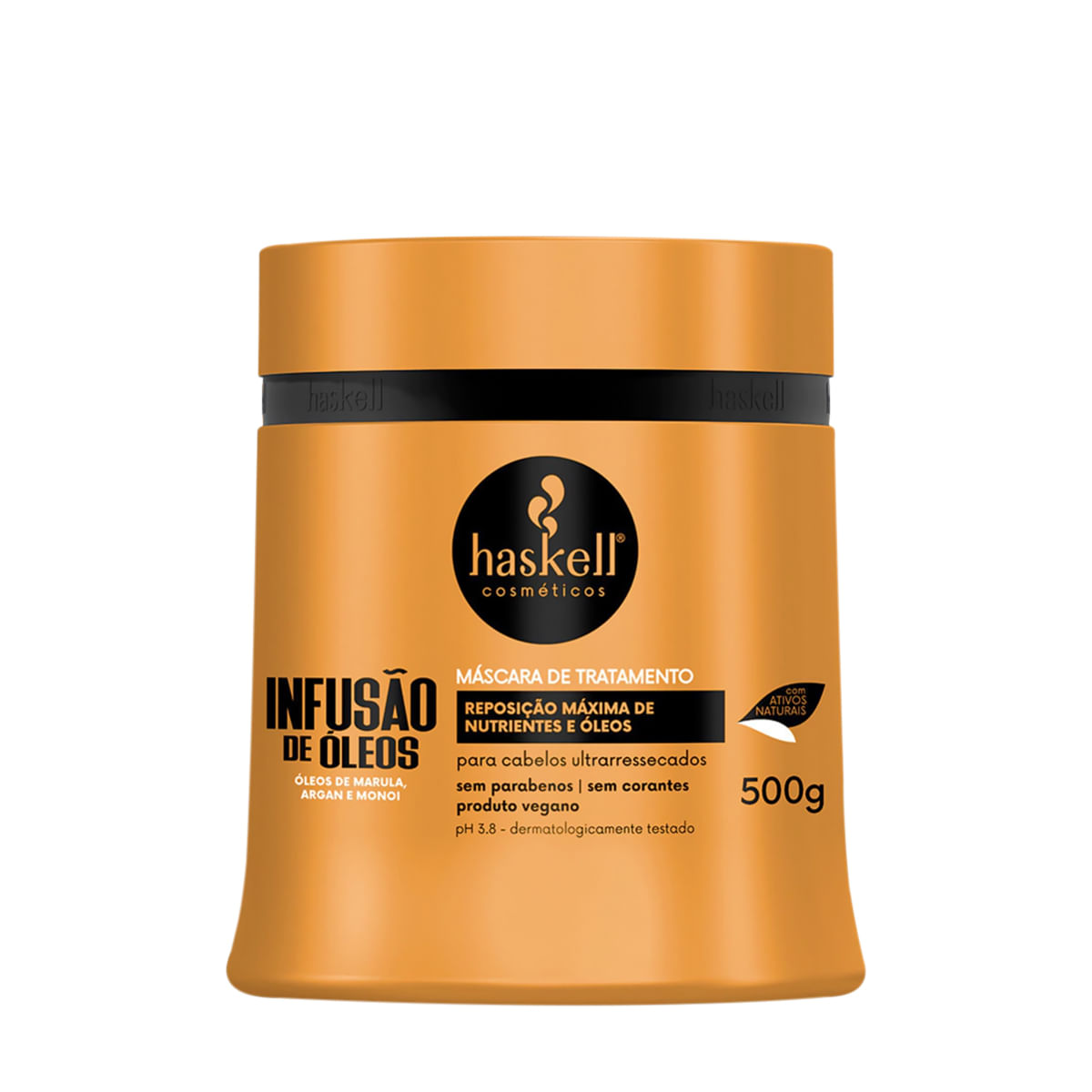 Haskell Infusão de Óleos - Máscara Capilar 500g