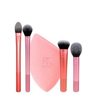 Kit Pincéis Para Preparação de Pele Real Techniques – 5 Produtos