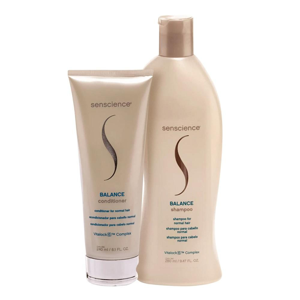 Kit Senscience Balance Shampoo 280ml + Condicionador 240ml