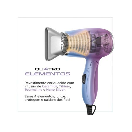 Secador-de-Cabelo-Mondial-Dobrável-Tourmaline-Azul-e-Rosa-1200W-2-Velocidades-by-Juliette-Quatro-Elementos-Bivolt--2