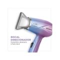 Secador de Cabelo Mondial Dobrável Tourmaline Azul e Rosa 1200W 2 Velocidades by Juliette Quatro Elementos Bivolt