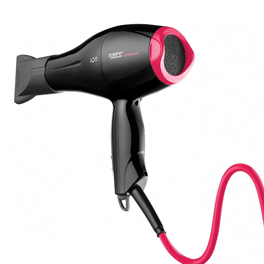 Secador Titanium Pink 2100W- 127V - Taiff Professional