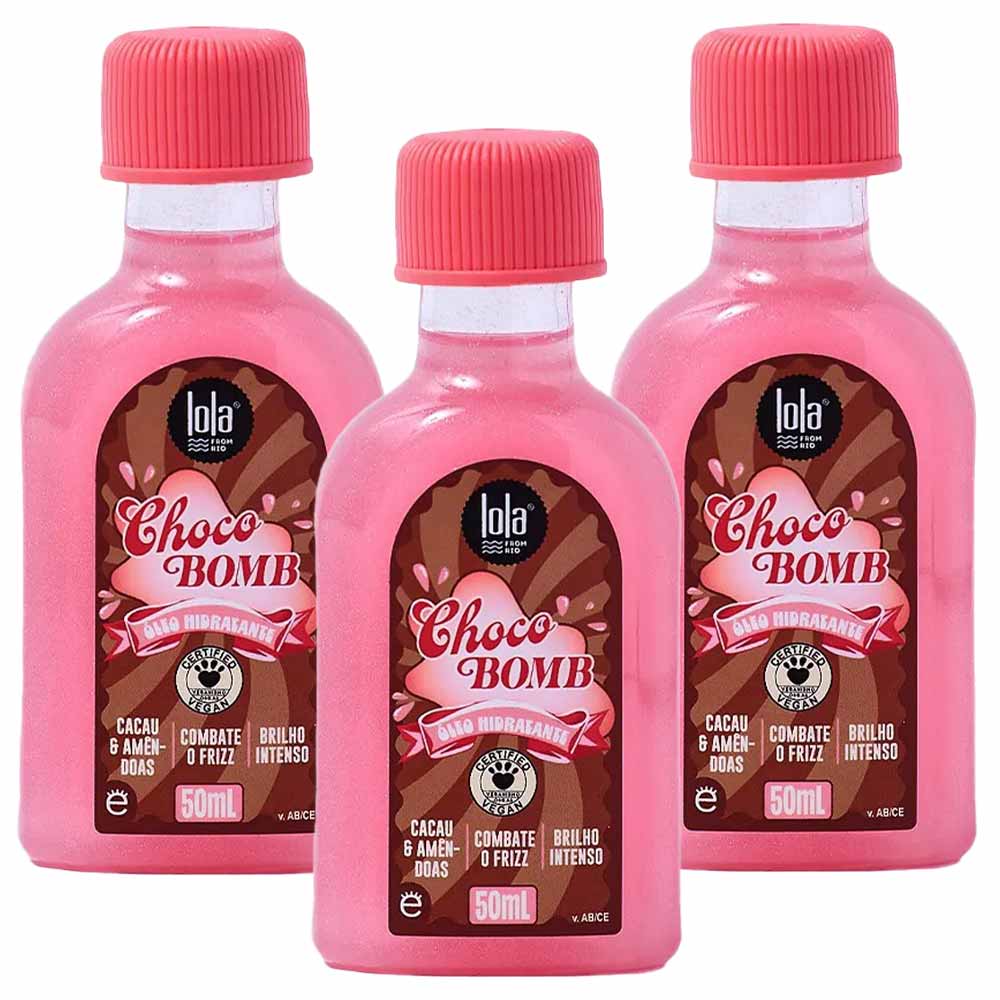 Lola Cosmetics Chocobomb Kit - 3 Óleos