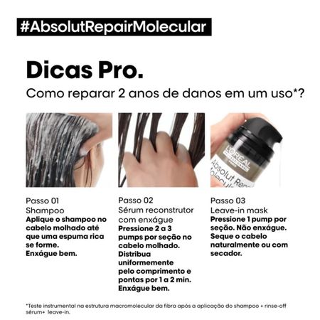 L'Oréal-Professionnel-Absolut-Repair-Molecular-Máscara-Leave-in-100ml--4