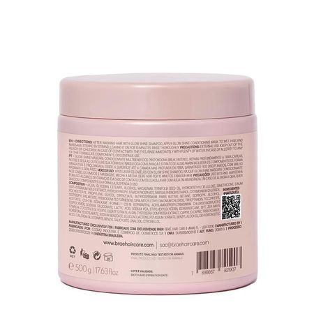 Máscara-De-Nutrição-Braé-Glow-Shine--500g---Brilho-Radiante--2
