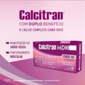 Calcitran MDK 30 Comprimidos - Cálcio com Magnésio, Vitamina D e K