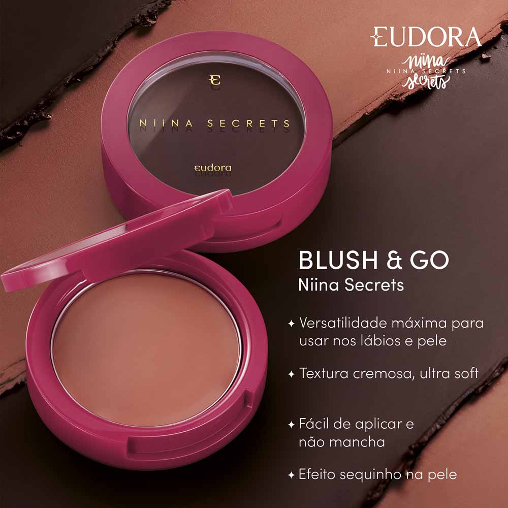 Blush Niina Secrets by Eudora Blush & Go Secrets 2 em 1