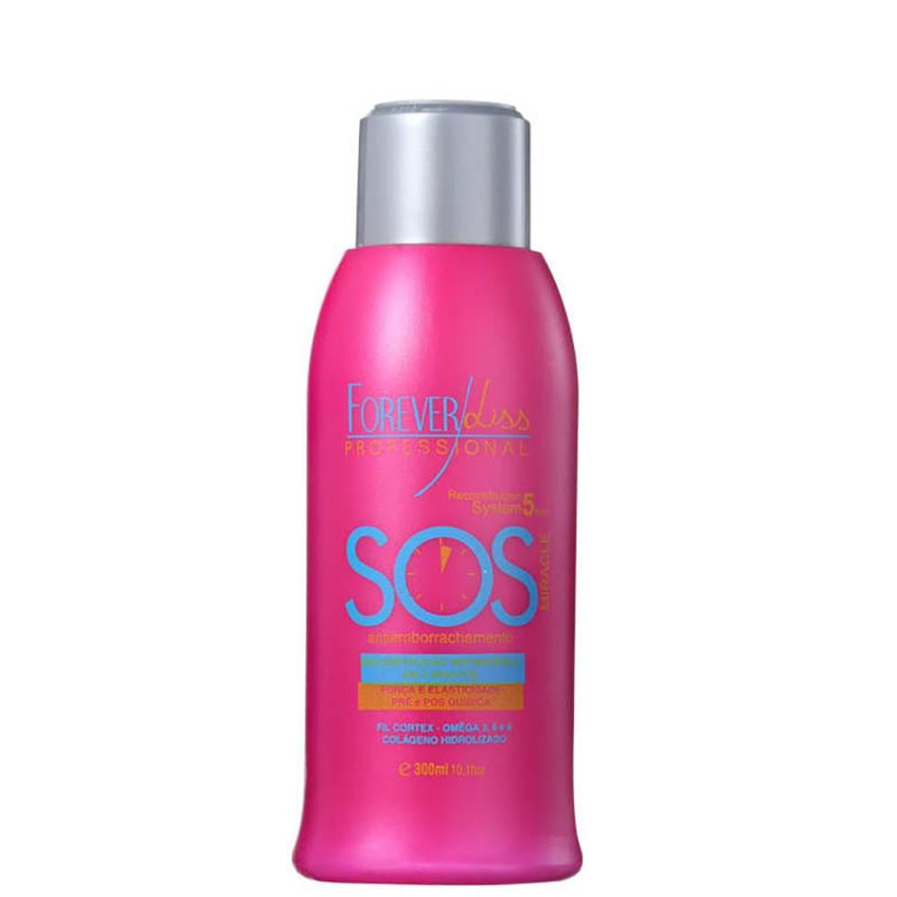 Forever Liss Professional SOS Antiemborrachamento - Máscara de Reconstrução 300ml