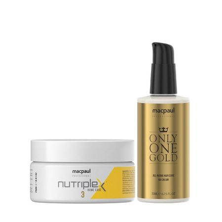 Kit-MacPaul---Only-One-Gold-200ml-+-Máscara-Nutriplex-250g--1