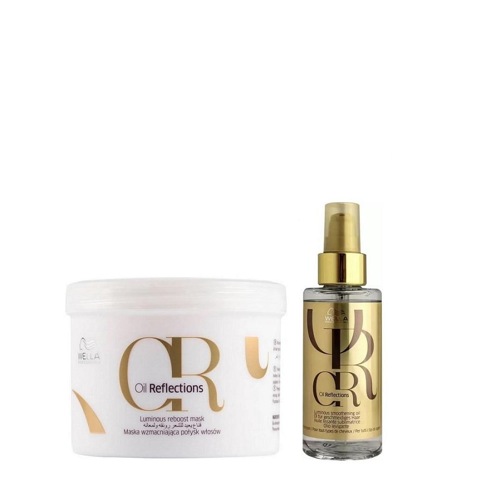 Wella Professionals Oil Reflections Luminous Reboost - Kit Máscara 500 g + Óleo 100 ml