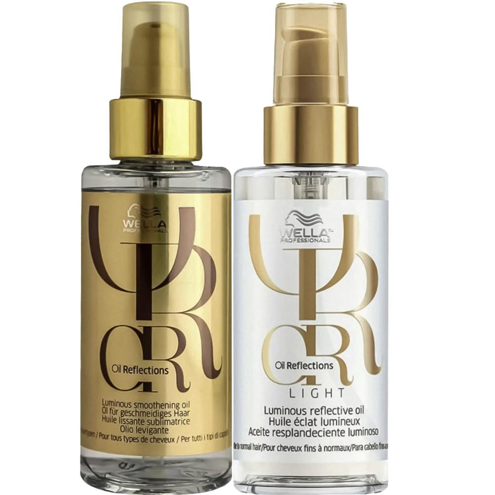 Wella Professionals Oil Reflections - Kit Óleo 100ml + Óleo Light 100ml