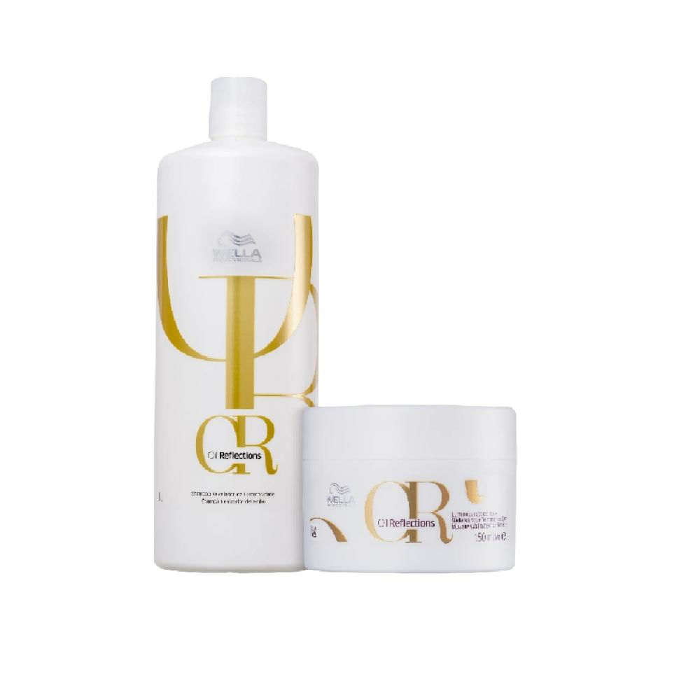 Wella Professionals Oil Reflections - Kit Shampoo 1L + Máscara 500g